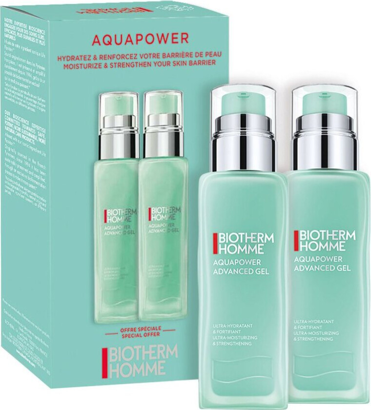 Homme Aquapower Advanced Gel Duo Set 2x75ml