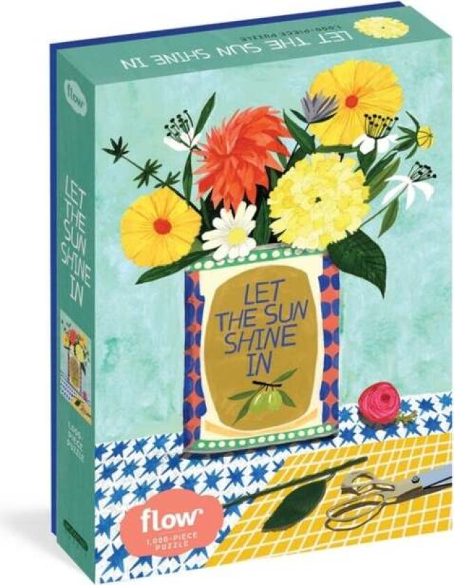 Let the Sun Shine In 1,000-Piece Puzzle av Astrid van der Hulst, Editors of Flow magazine, Irene Smit