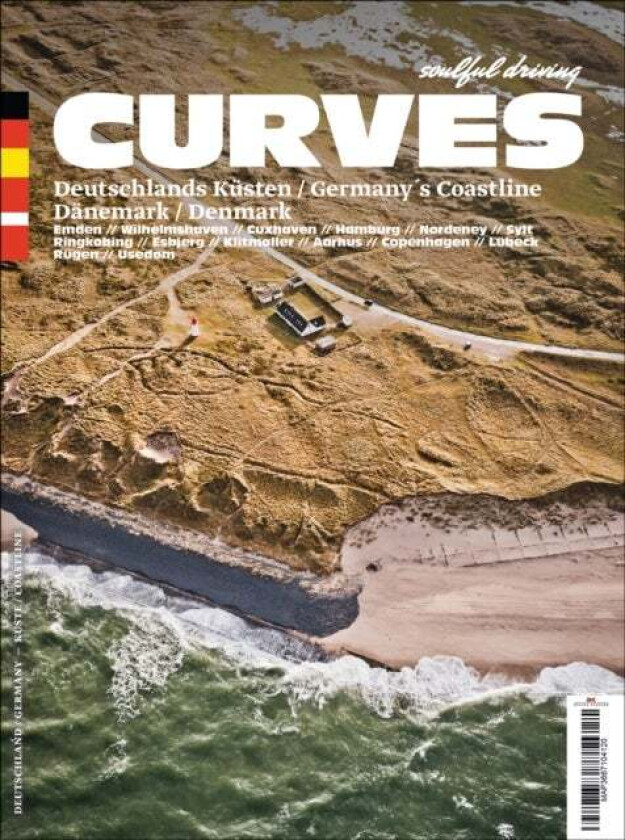Curves: Germany's Coastline / Denmark av Stefan Bogner