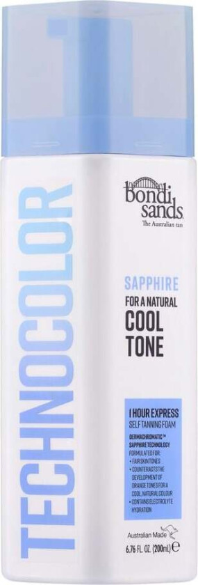 Bilde av Technocolor Sapphire 1 Hour Express Self Tanning Foam