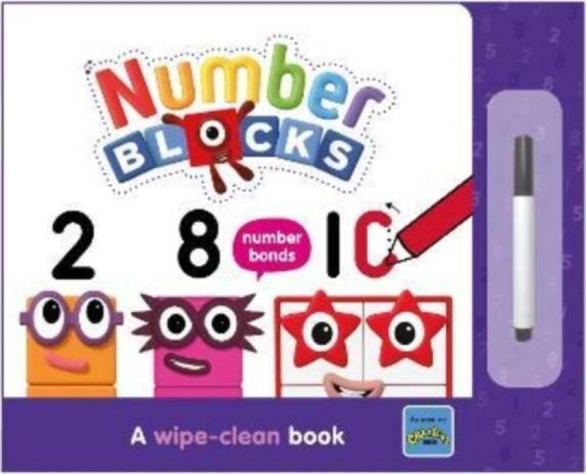 Numberblocks Number Bonds: A Wipe-Clean Book av Sweet Cherry Publishing