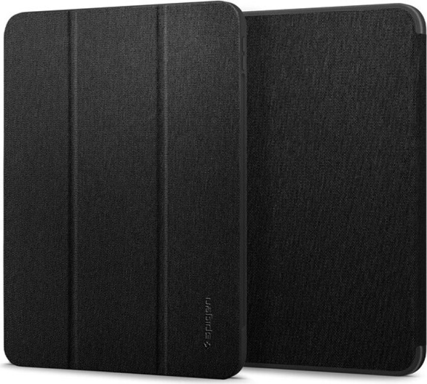 iPad 10.9" (2022)  Urban Fit Stoff Deksel - Svart