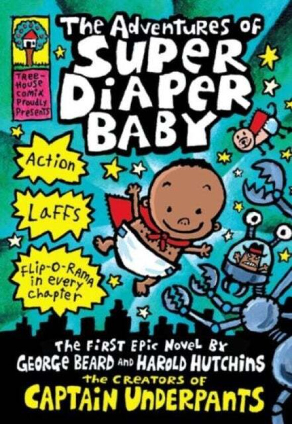 The Adventures of Super Diaper Baby av Dav Pilkey