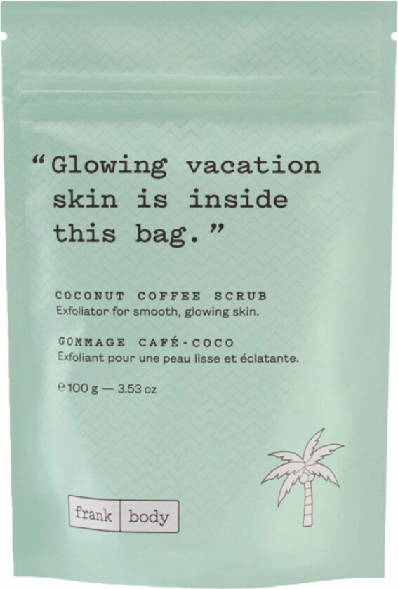 frank body Coconut Coffee Scrub (Vekt: 100 G)