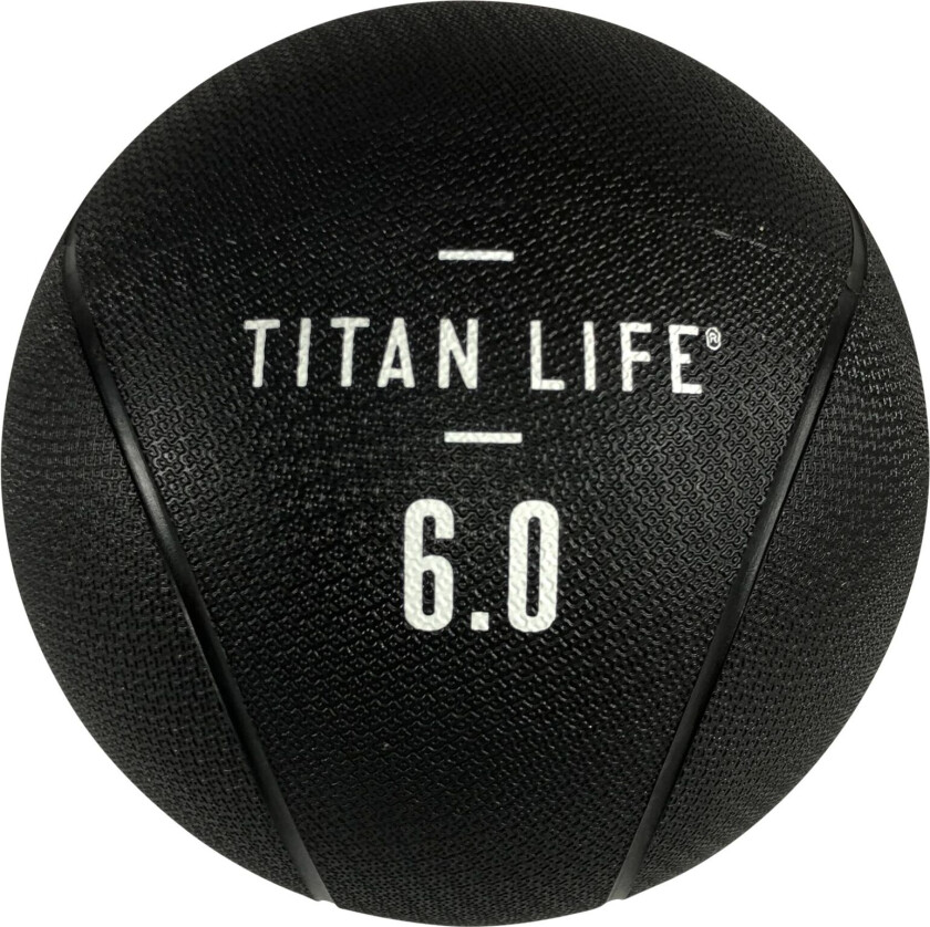 Titan Life - Medicine Ball 6 kg, medisinball BLACK