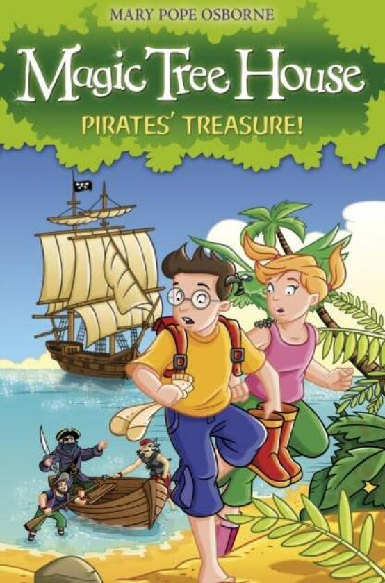 Magic Tree House 4: Pirates' Treasure! av Mary Pope Osborne