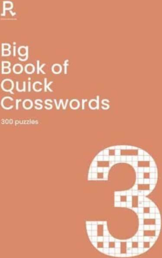 Big Book of Quick Crosswords Book 3 av Richardson Puzzles and Games