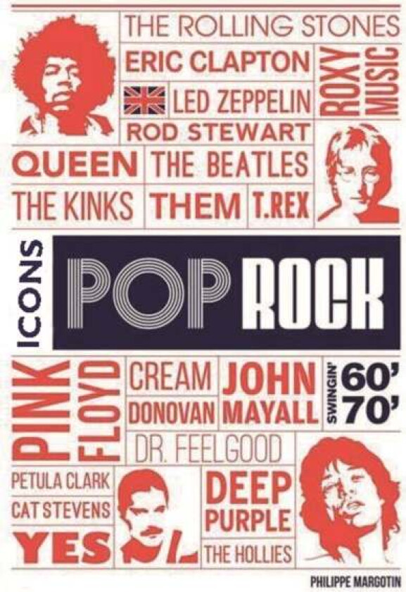 Pop Rock Icons av Philippe Margotin, David Sinclair