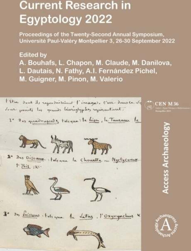 Current Research in Egyptology 2022