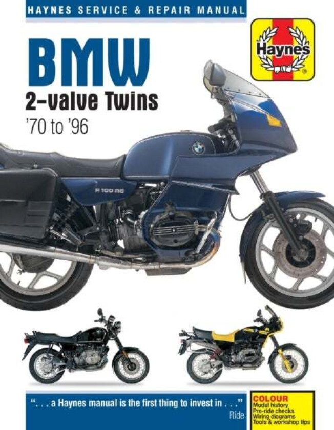 BMW 2-valve twins (70-96) Haynes Repair Manual av Haynes Publishing
