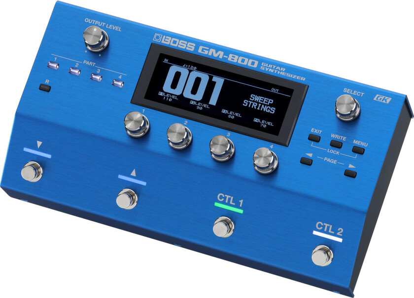 Bilde av Boss Gm-800 Gitarsynth-Pedal