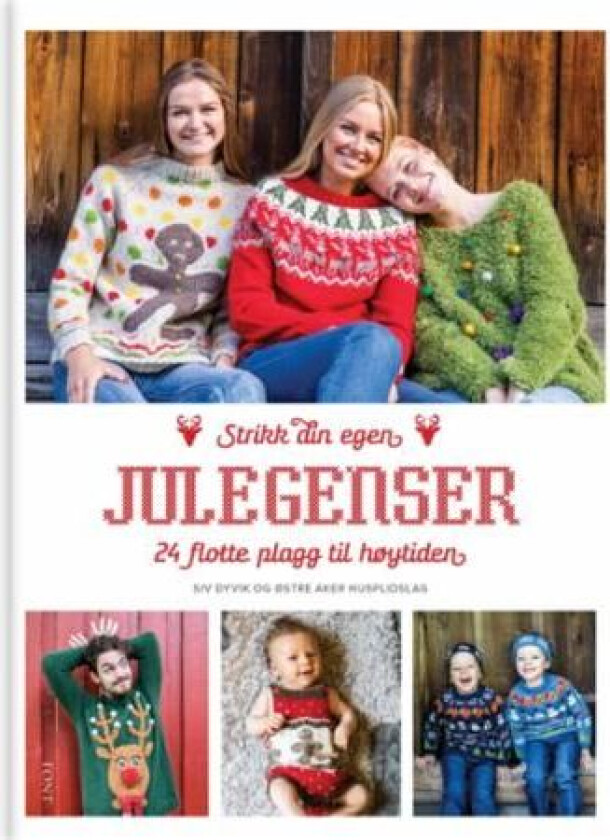 Strikk din egen julegenser av Siv Dyvik