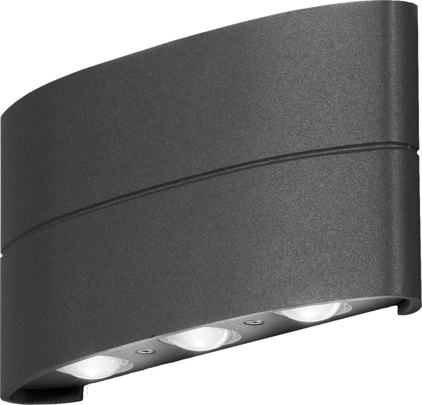 Chieri LED Vegglampe 6x1W Antracit - 7703419