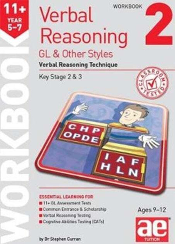 11+ Verbal Reasoning Year 5-7 GL & Other Styles Workbook 2 av Stephen C. Curran