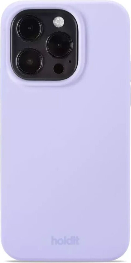 Holdit iPhone 14 Pro Soft Touch Silikon Deksel - Lavender