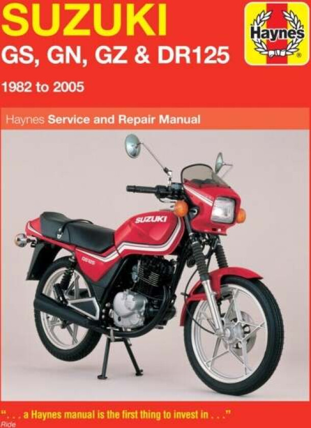 Suzuki GS, GN, GZ & DR125 Singles (82 - 05) Haynes Repair Manual av Jeremy Churchill