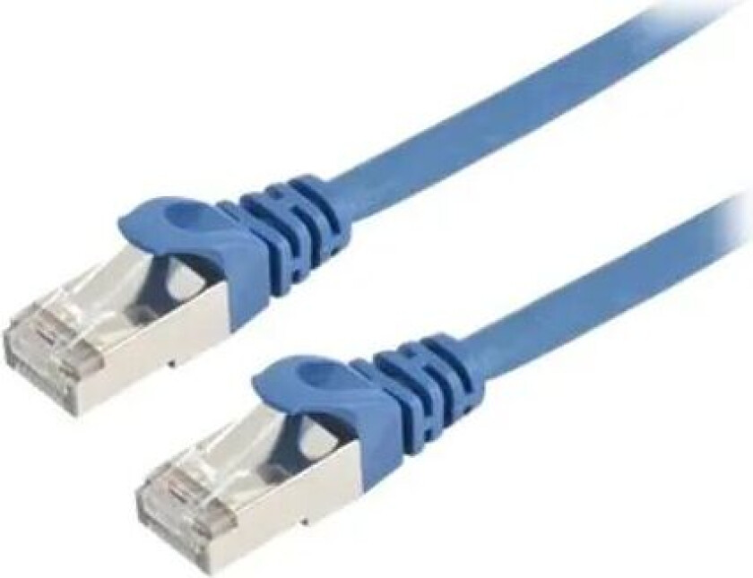 Nettverkskabel Lszh Rj-45 Rj-45 Cat 6 10m Blå