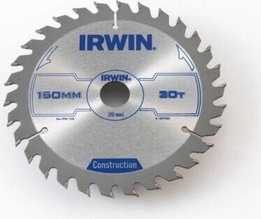 Irwin Sirkelsag 150x20x2,5mm 30 tenner. - 1897090
