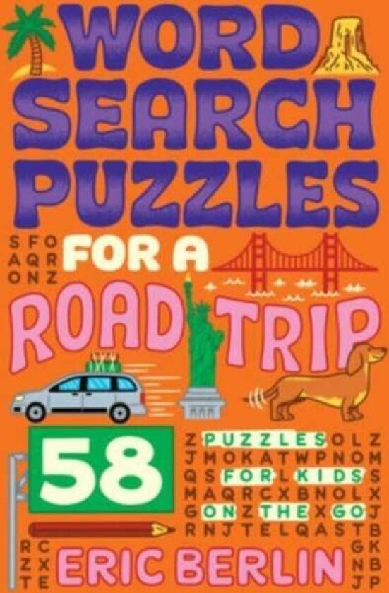 Word Search Puzzles for a Road Trip av Eric Berlin