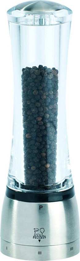 Daman Pepperkvern Akryl Rustfri Høyde 21 cm