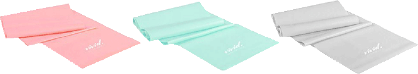 Vivid Exercise Band Set 3pcs