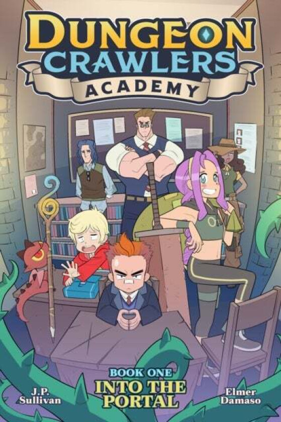 Dungeon Crawlers Academy Book 1: Into the Portal av J.P. Sullivan