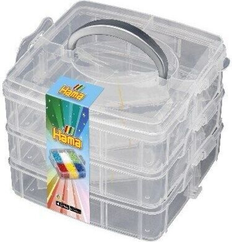 Ironing Beads Storage Box Small with 3 Drawers