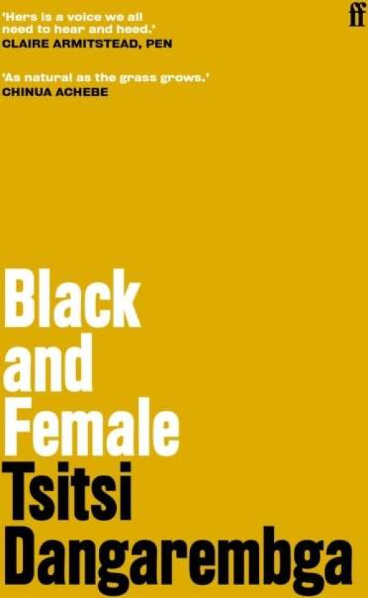 Black and Female av Tsitsi Dangarembga