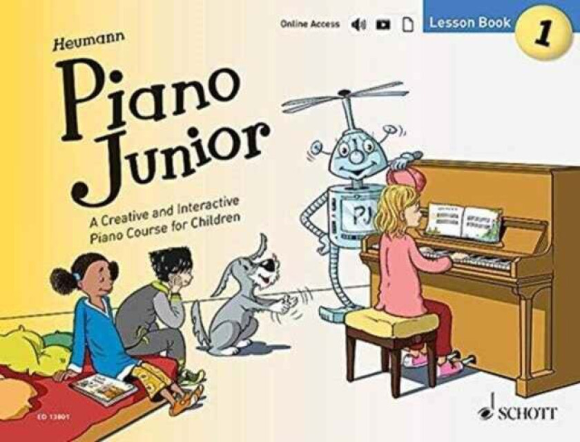 Piano Junior - Lesson Book 1 av Hans-Gunter Heumann