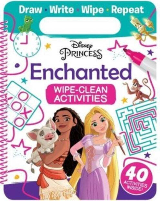 Disney Princess: Enchanted Wipe-Clean Activities av Walt Disney