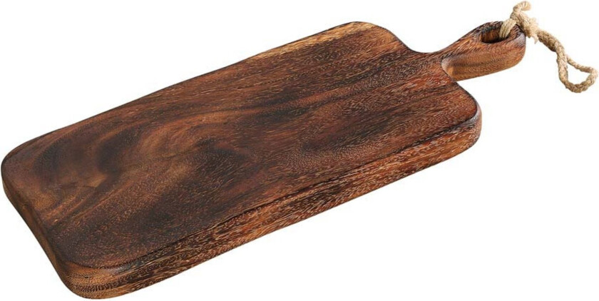 Skjærebrett med Håndtak Akaciatre 46 cm