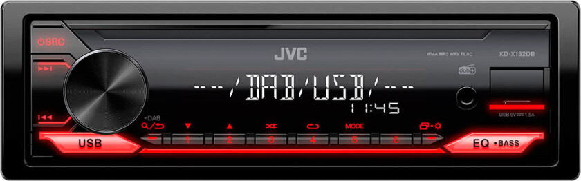 KD X182DB - Bilradio