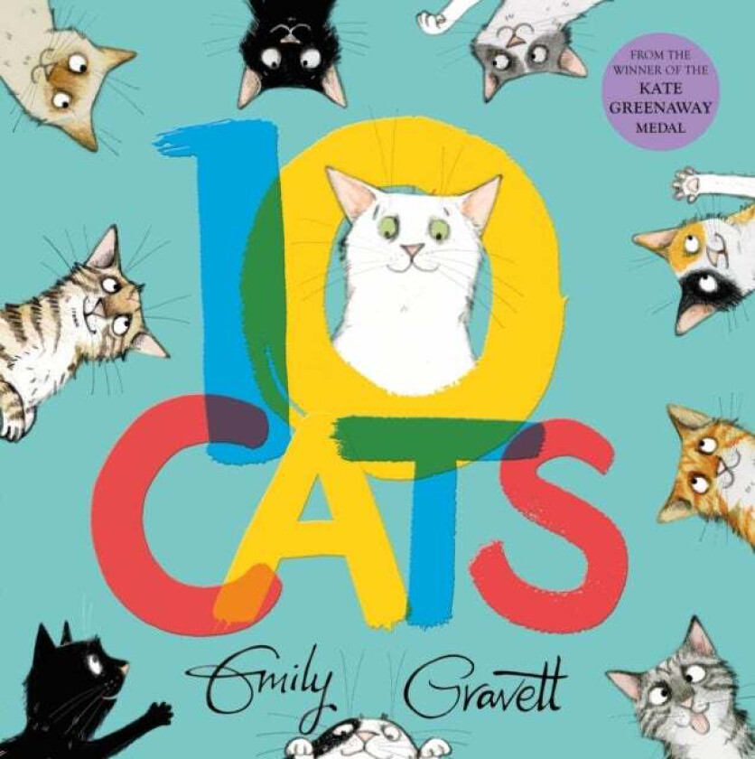 10 Cats av Emily Gravett