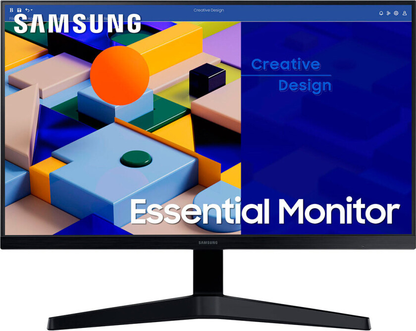 27" Essential Monitor S3 S31C, Black