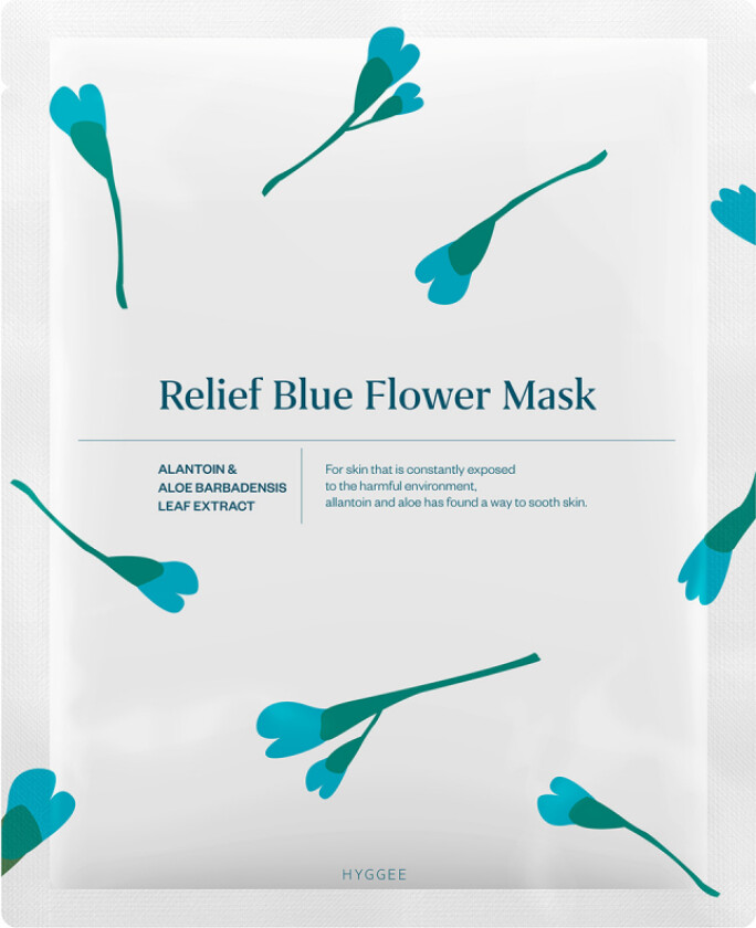 Relief Blue Flower Mask  (30 ml)