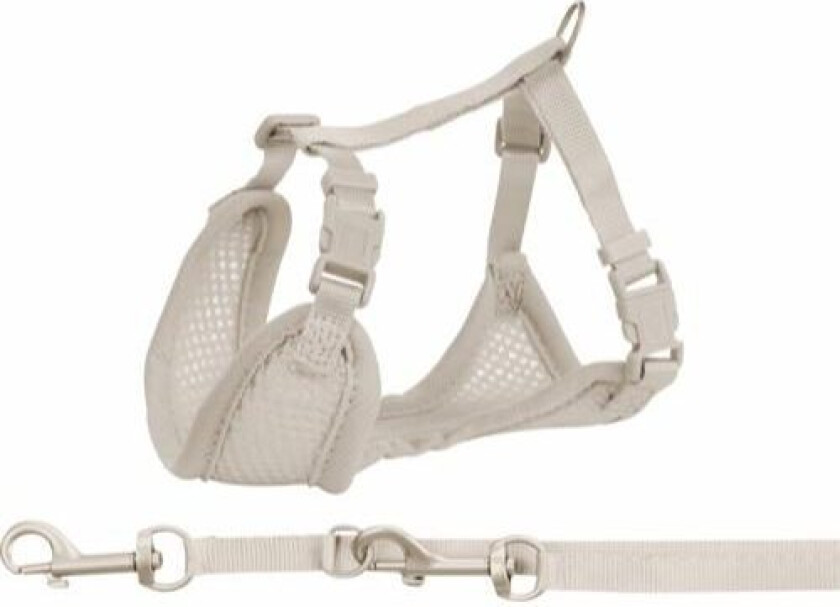 Junior Valpe-Softsele med bånd - 26-34 cm/10 mm, 200 cm, lysegrå