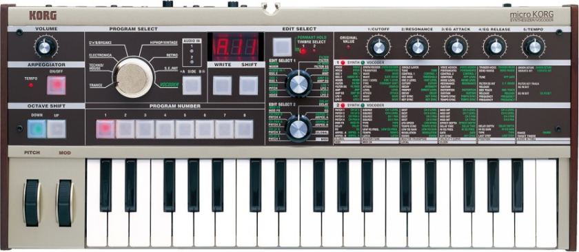 Bilde av Korg Microkorg Analog Modeling Synthesizer / Vocoder