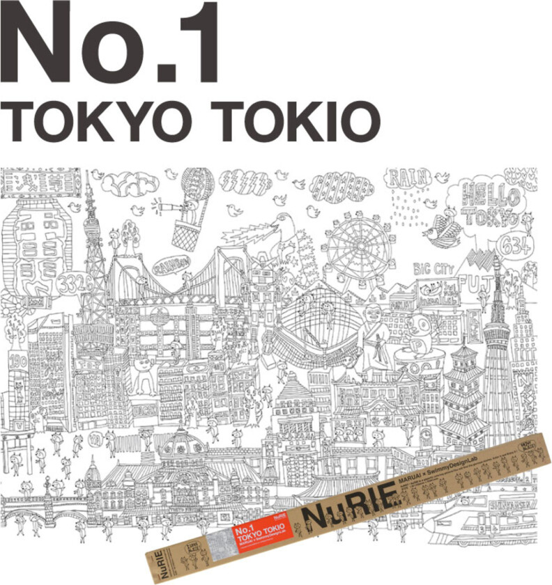 Plakat Tokyo 119 x 84 cm Origami