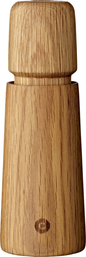 Stockholm salt- eller pepperkvern, 17 cm, eik