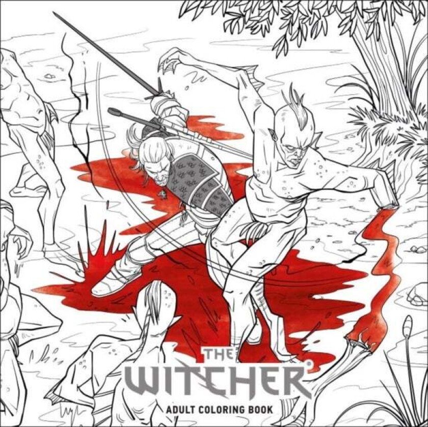 The Witcher Adult Coloring Book av CD Projekt Red CD Projekt Red