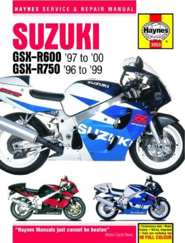 Suzuki GSX-R600 & 750 (96 - 00) Haynes Repair Manual av Haynes Publishing