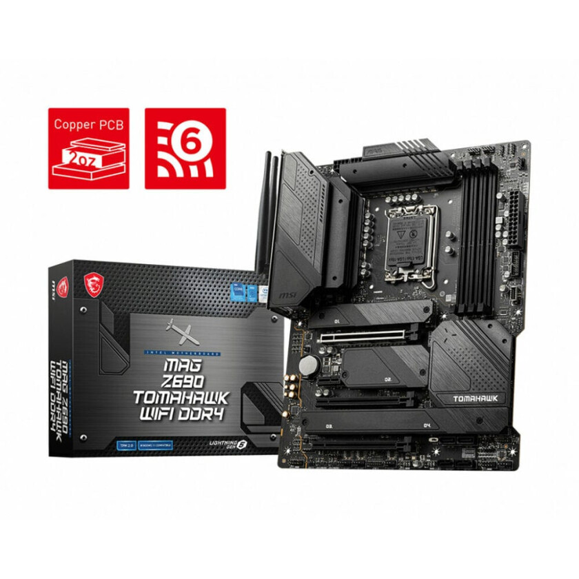 Msi Mag Z690 Tomahawk Wifi Ddr4 Atx Hovedkort