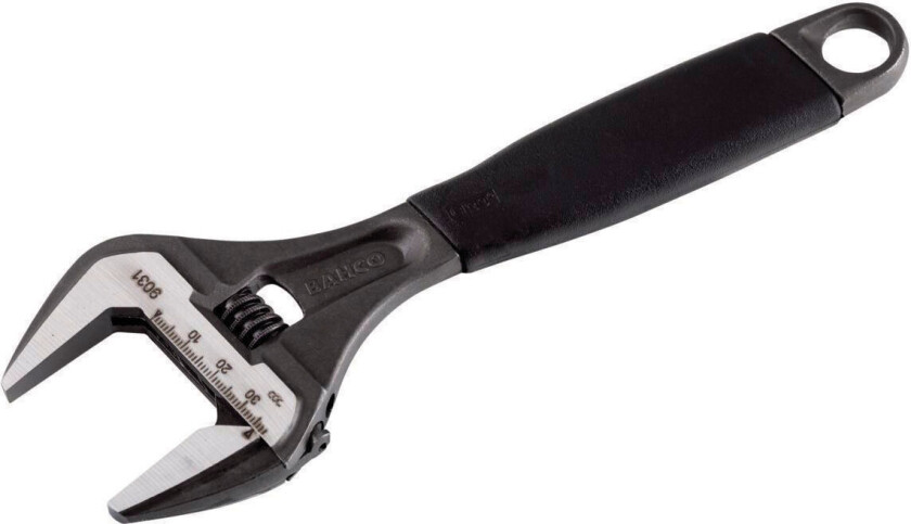 Bilde av 9031 Skiftenøkkel fosfatert, bredere kjeveåpning 218 mm