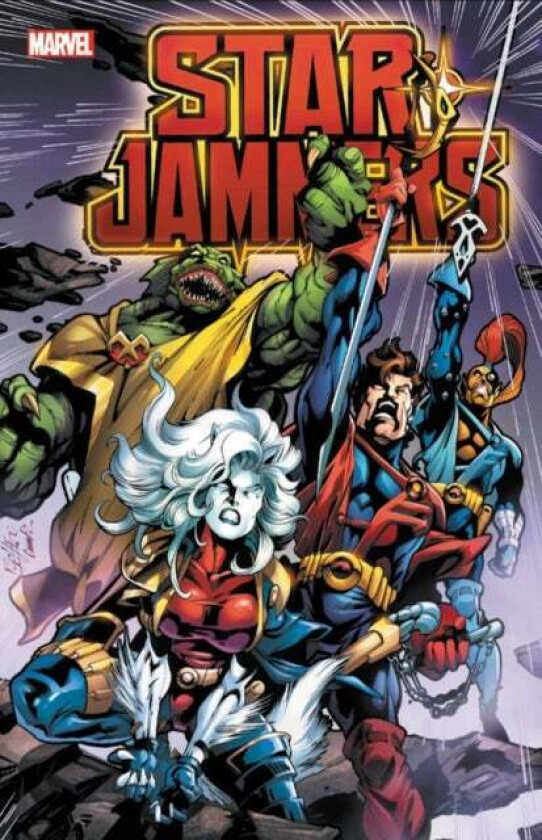 Starjammers av Warren Ellis, Kevin J. Anderson, John Ostrander