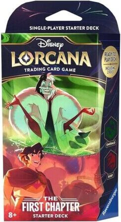 Disney Lorcana Tcg Set 1 The First Chapter Starter Deck 2