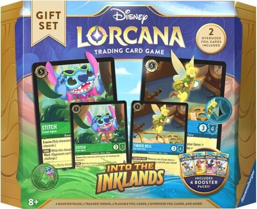 Disney Lorcana Tcg Set 3 Into The Inklands Gift Set