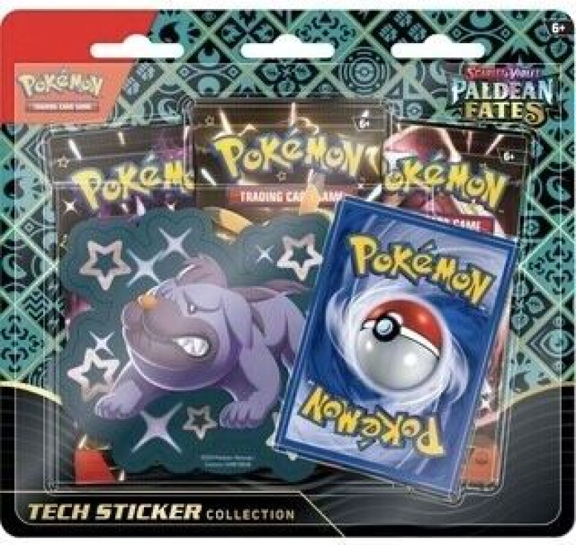 Pokemon Paldean Fates Tech Sticker Blister