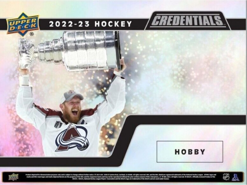 2022-23 Upper Deck Nhl Credentials Hobby