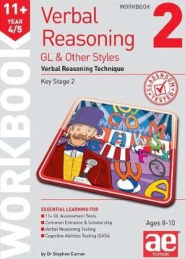 11+ Verbal Reasoning Year 4/5 GL & Other Styles Workbook 2 av Dr Stephen C Curran, Jacqui Turner