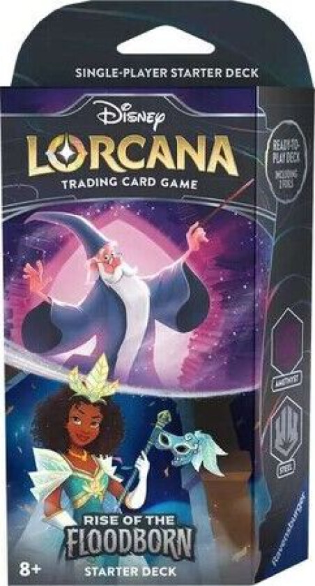 Disney Lorcana Tcg Set 2 Rise Of The Floodborn Starter Deck 1